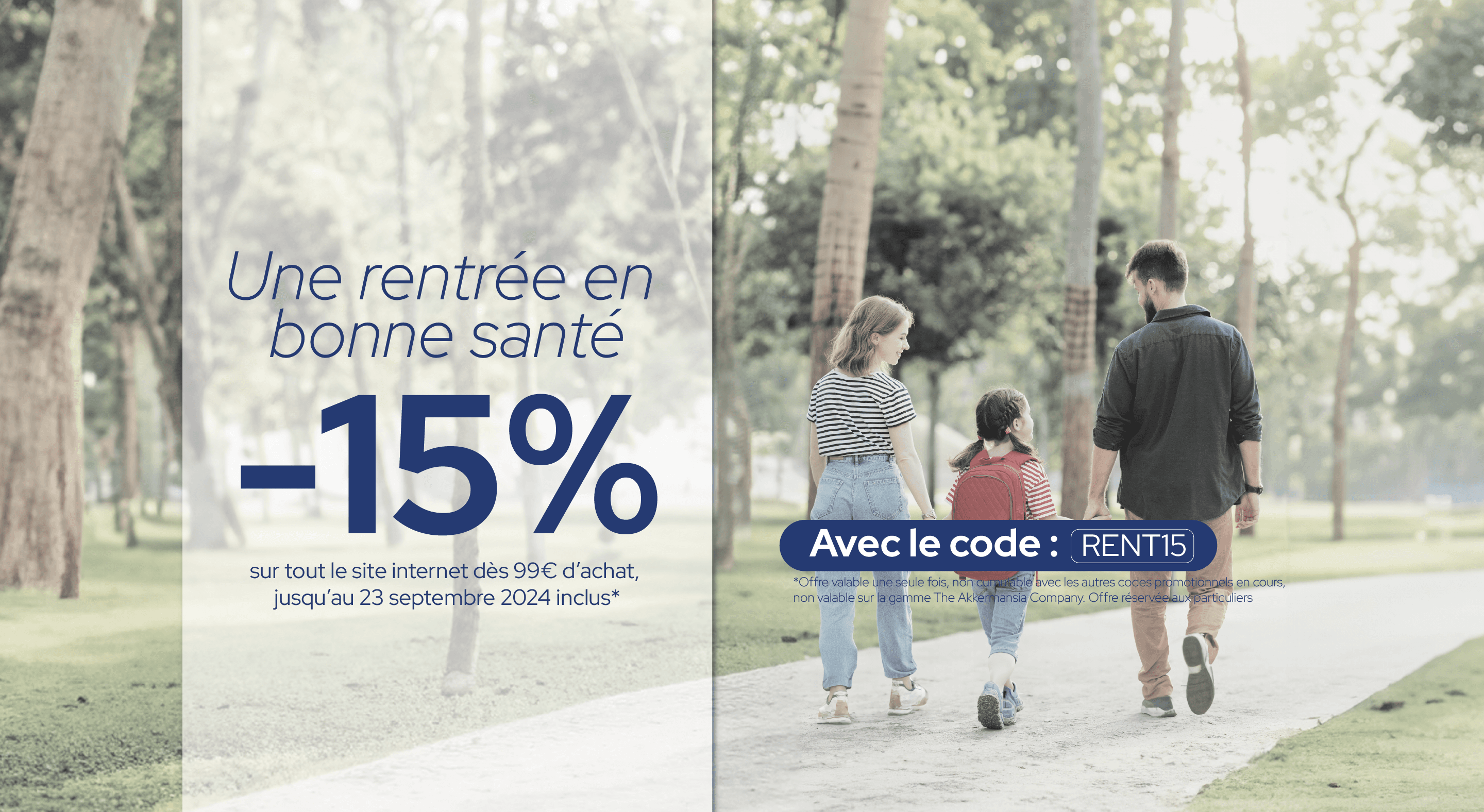 Promo rentrée Large